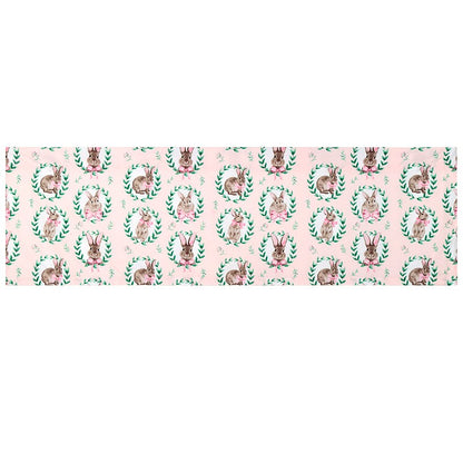 Bunnies and Bows Shower Curtain, Bath Rug, or Hooks