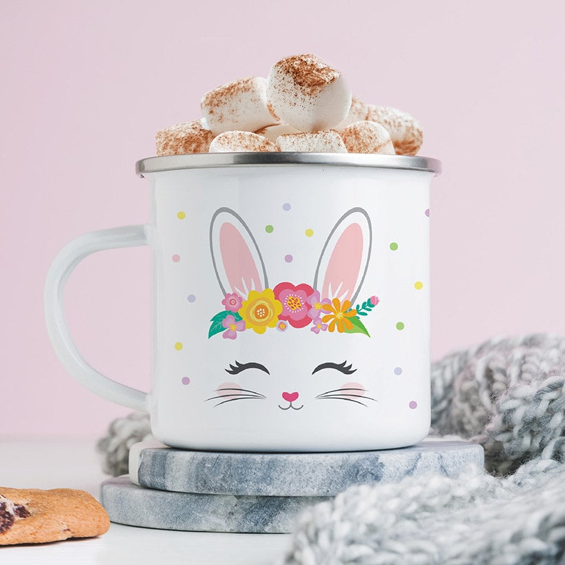 Personalized Easter Bunny Camp Mug#select-mug_girl