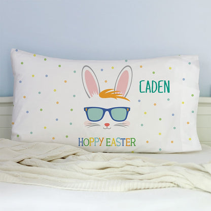 Personalized Easter Bunny Pillowcase