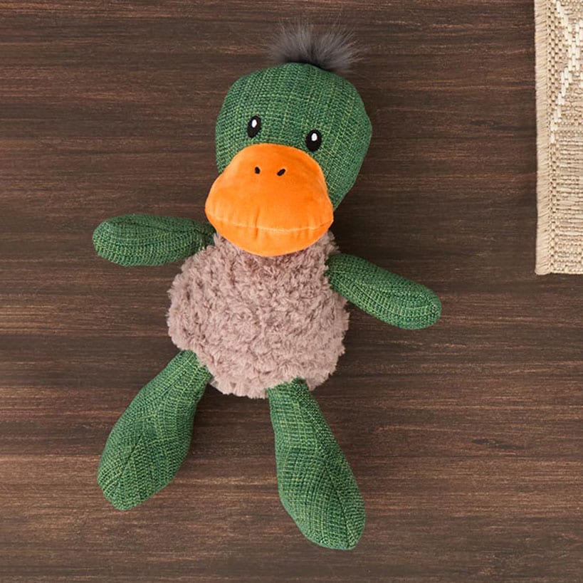 Burlap Plush Dog Toys