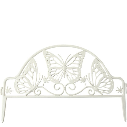 Butterfly Garden Border Fence Edging -Set of 4