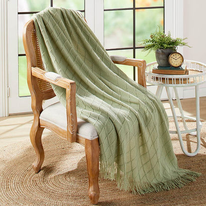 Cable Knit Cozy Throws