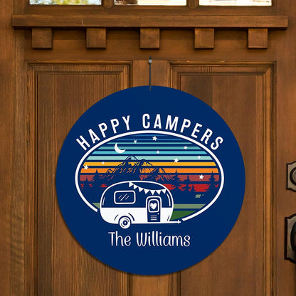 Personalized Camping Wall Hangers