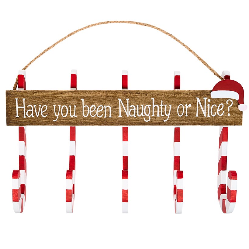 Candy Cane Stocking Holder