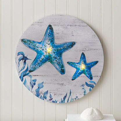 Surfside Lighted Canvas Wall Art