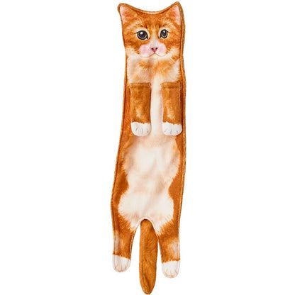 Cat Shaped Decorative Soft And Absorbent Hanging Kitchen Towel