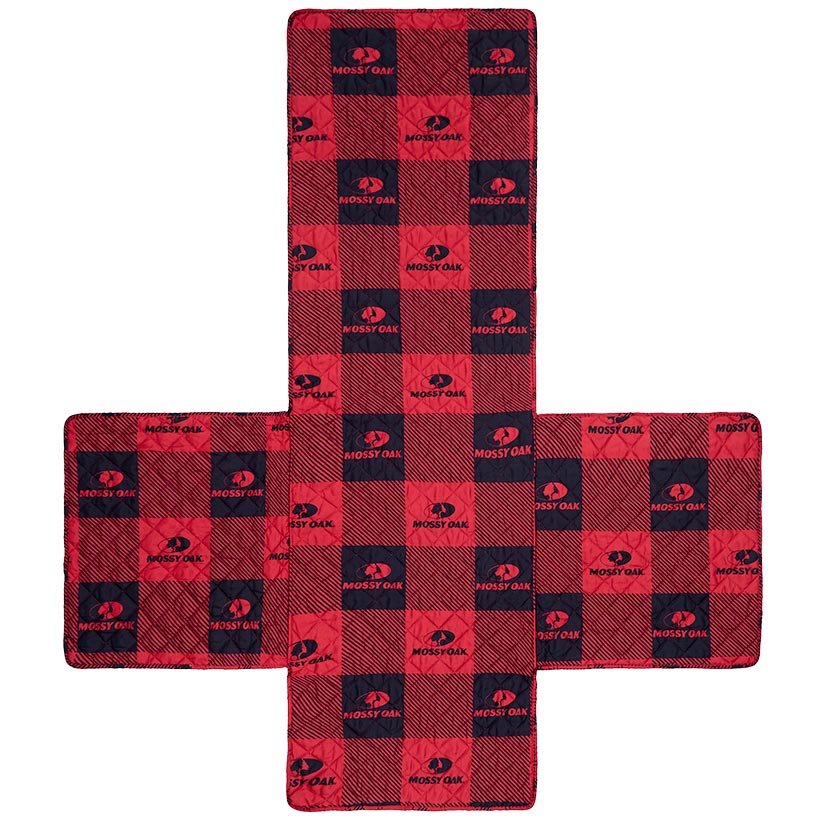 Mossy Oak Red Buffalo Logo Quilted Furniture Cover Chair, Loveseat, Sofa#select-cover_chair
