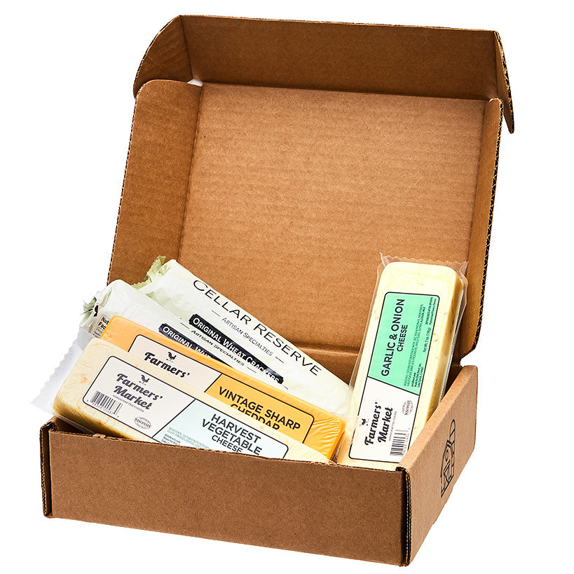 Farmer's Market Cheese Trio with Crackers