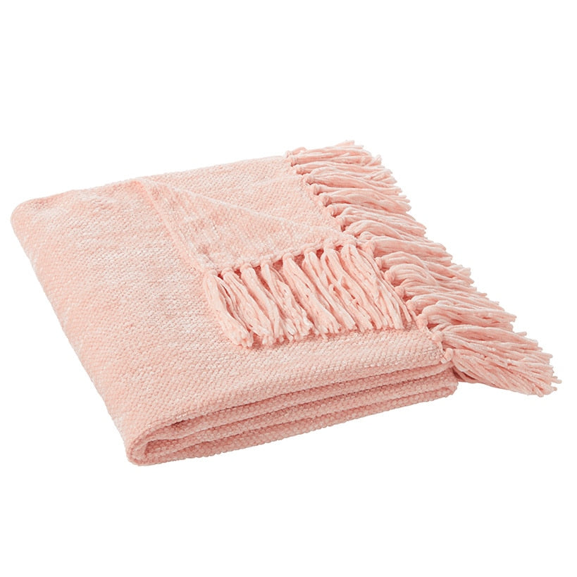 Chenille Cozy Throws