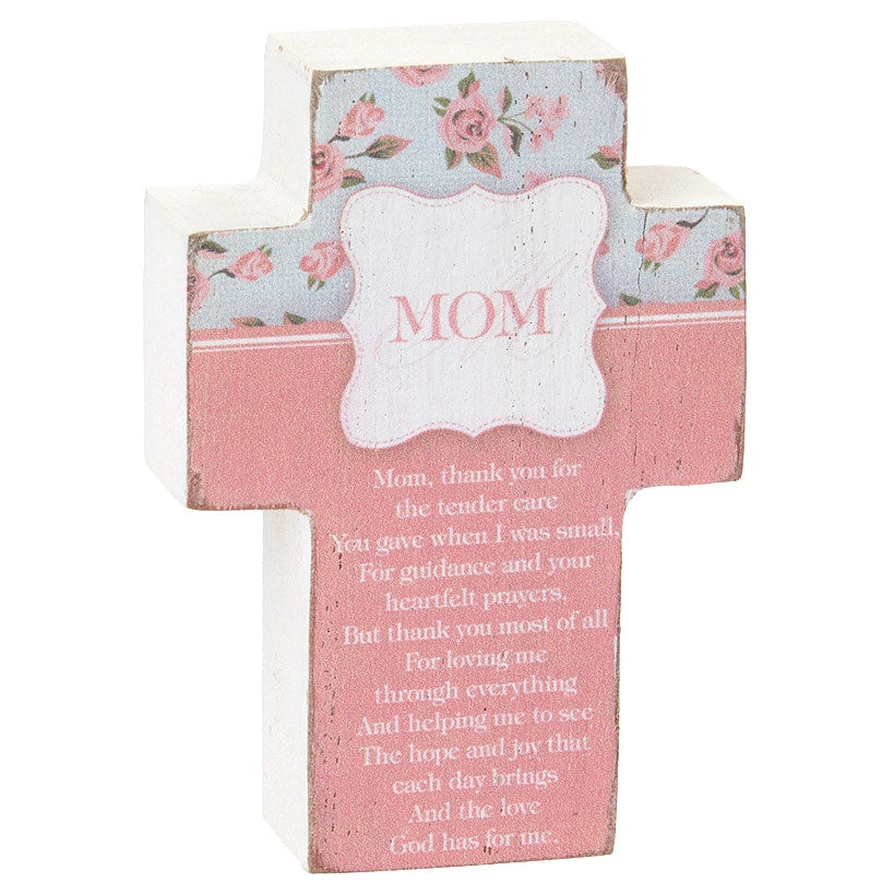 Mother's Day Cross With Cherish Sentiment