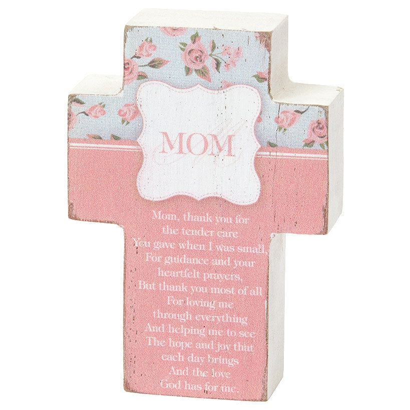 Mother's Day Cross With Cherish Sentiment
