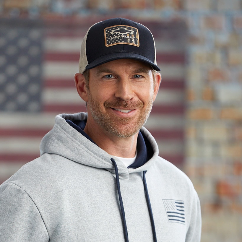 Chevy Trucker Hat#select-hat_flag