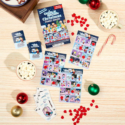 Charlie Brown Christmas Family Bingo