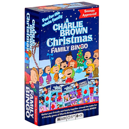 Charlie Brown Christmas Family Bingo