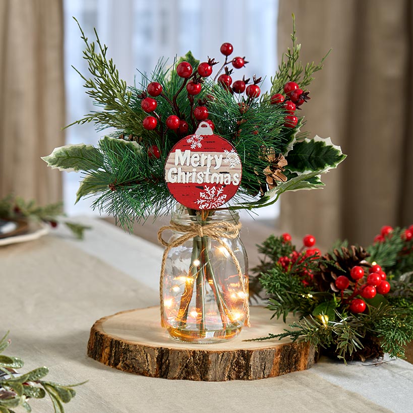 Christmas Fairy Light Vase#select-vase_evergreen
