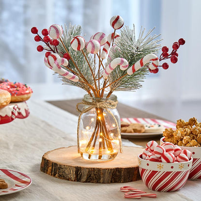 Christmas Fairy Light Vase