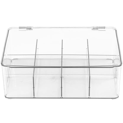 Adjustable 8-Compartment Storage Container