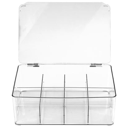 Adjustable 8-Compartment Storage Container