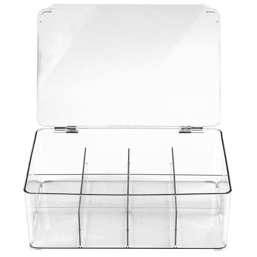 Adjustable 8-Compartment Storage Container