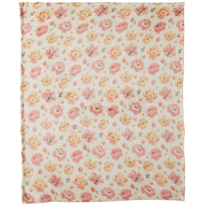 Climbing Floral Throw