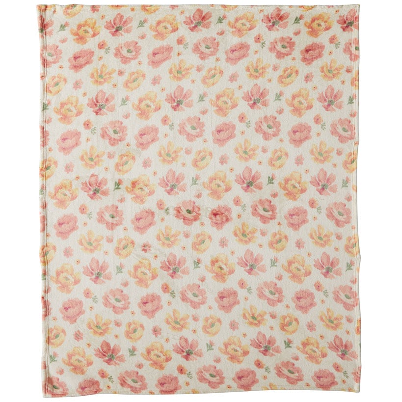 Climbing Floral Throw