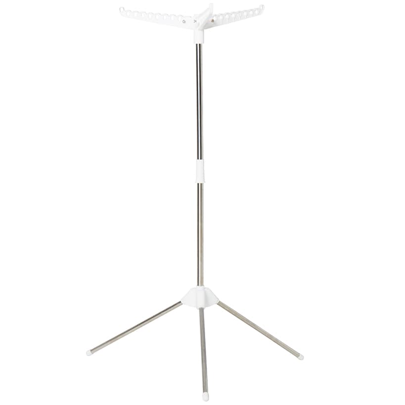 Space-Saving Folding Laundry Clothing Drying Rack with 3 Arms