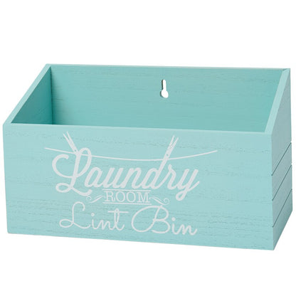 Country Blue Laundry Room - Magnets, Lint Bin, Sheet Bin, Sign, Bag