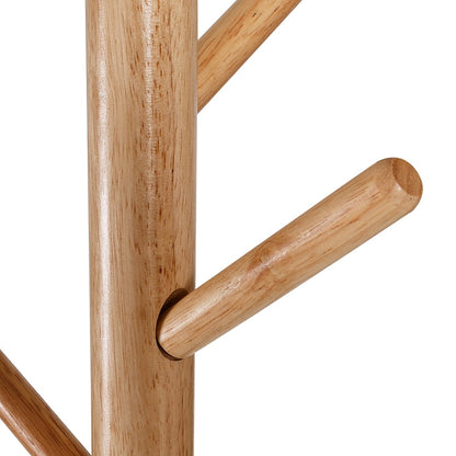 Coat Tree Stand with Round Base