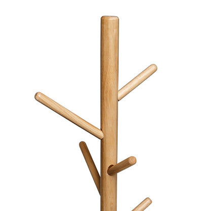 Coat Tree Stand with Round Base