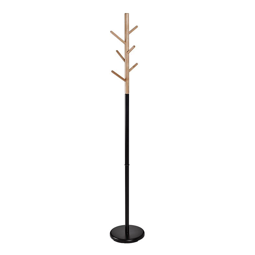 Coat Tree Stand with Round Base