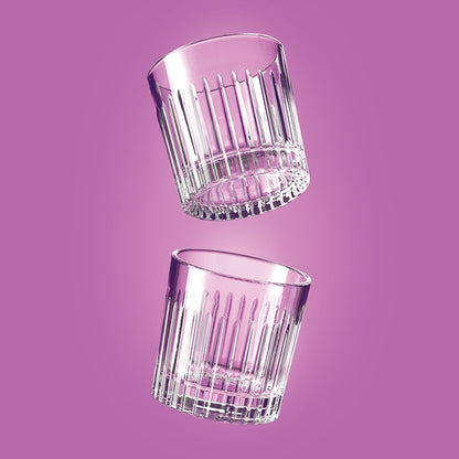 Cocktail Glass and Crown Ice Mold Gift Set