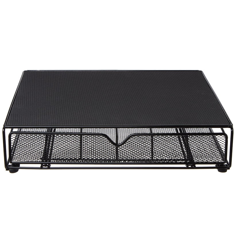 Countertop Metal Coffee Pod Storage Drawer and Stand for Kitchen