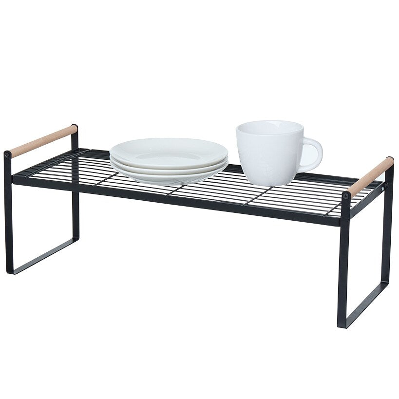 Collapsible Space-Saving Kitchen Shelf