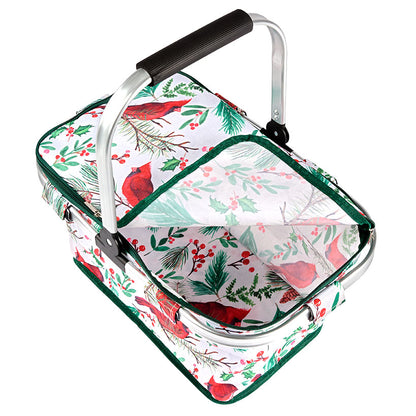 Festive Collapsible Storage Basket