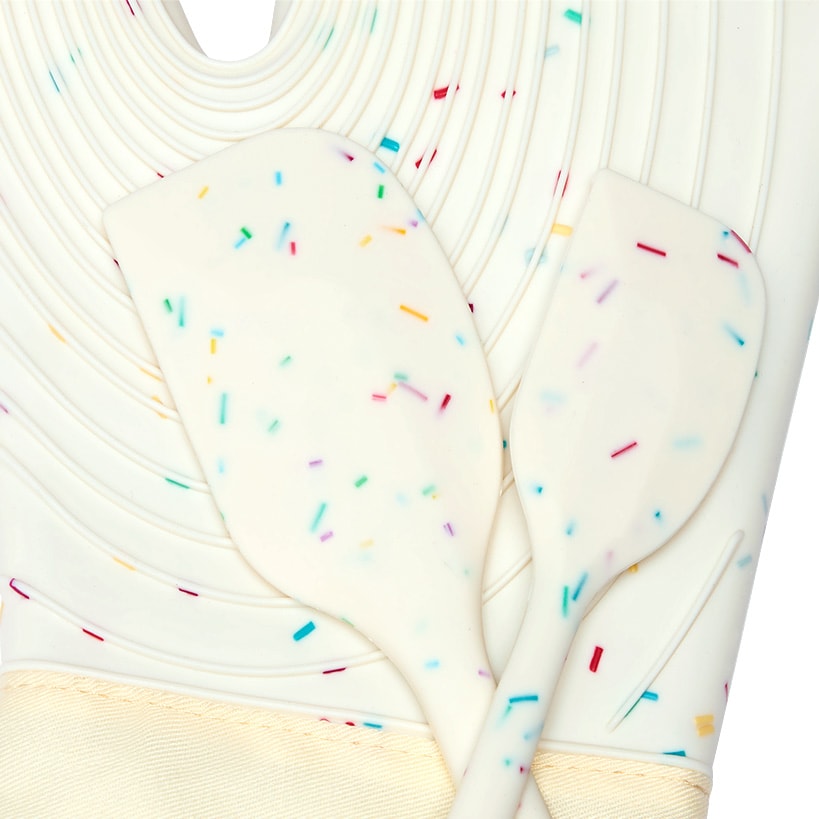 Confetti Baking Gift Set - Oven Mit and Set of 2 Spatulas
