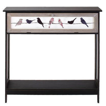 Bird Motif Console Table