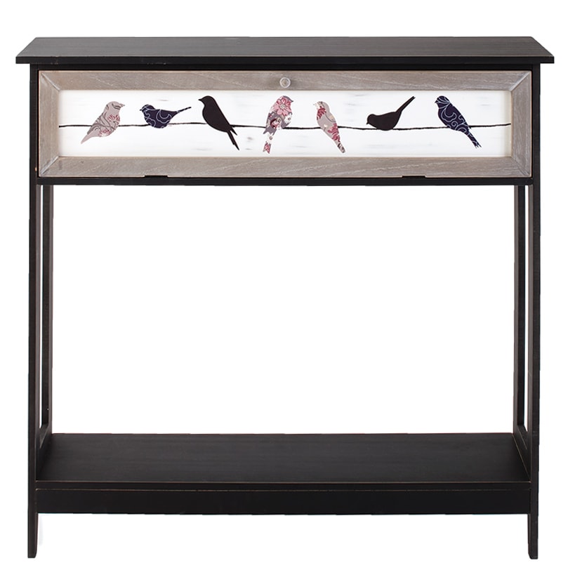 Bird Motif Console Table