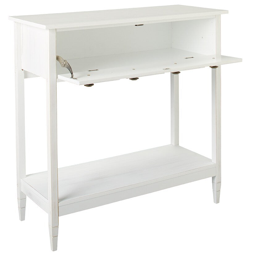 Console Table with Drop-Down Drawer#select-color_white