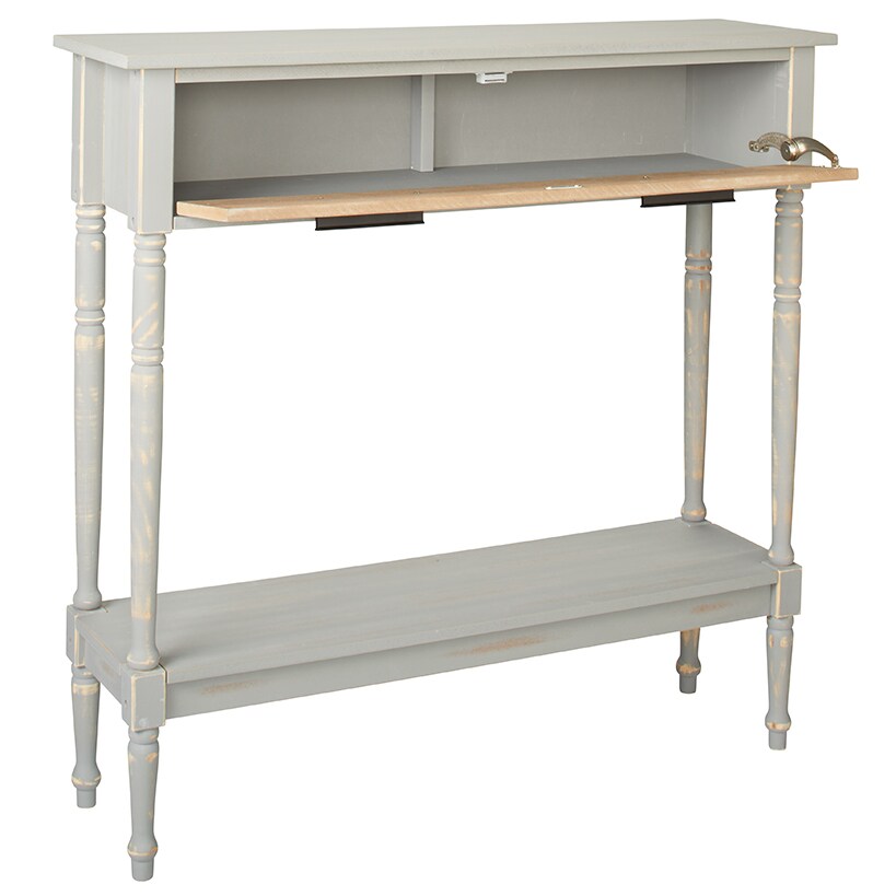 Console Tables with Textured Drawers