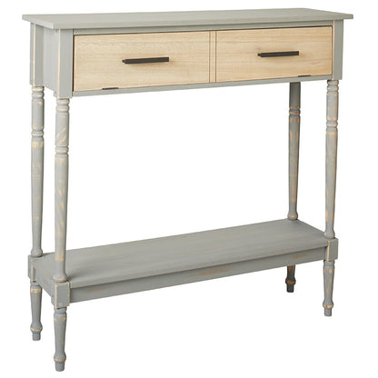Console Tables with Textured Drawers
