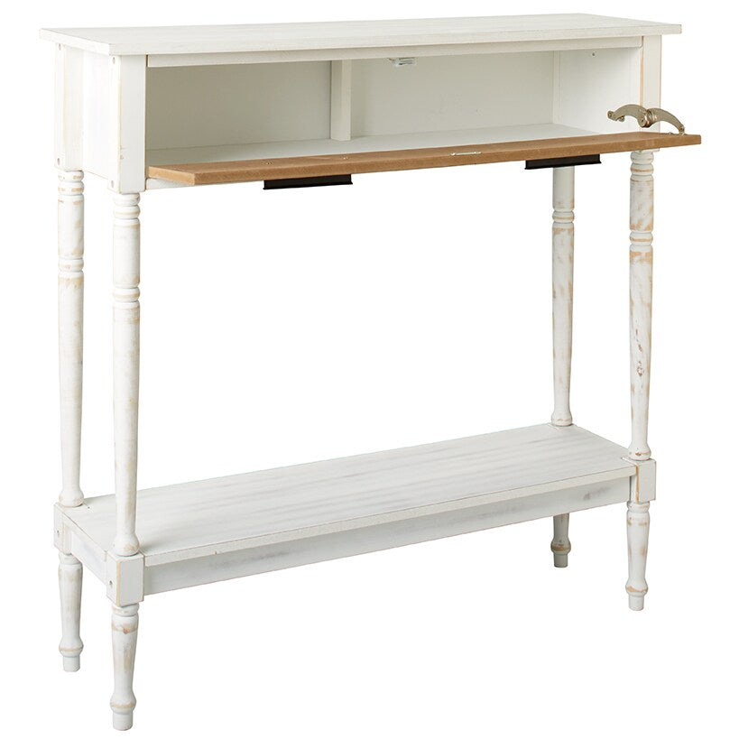 Console Tables with Textured Drawers