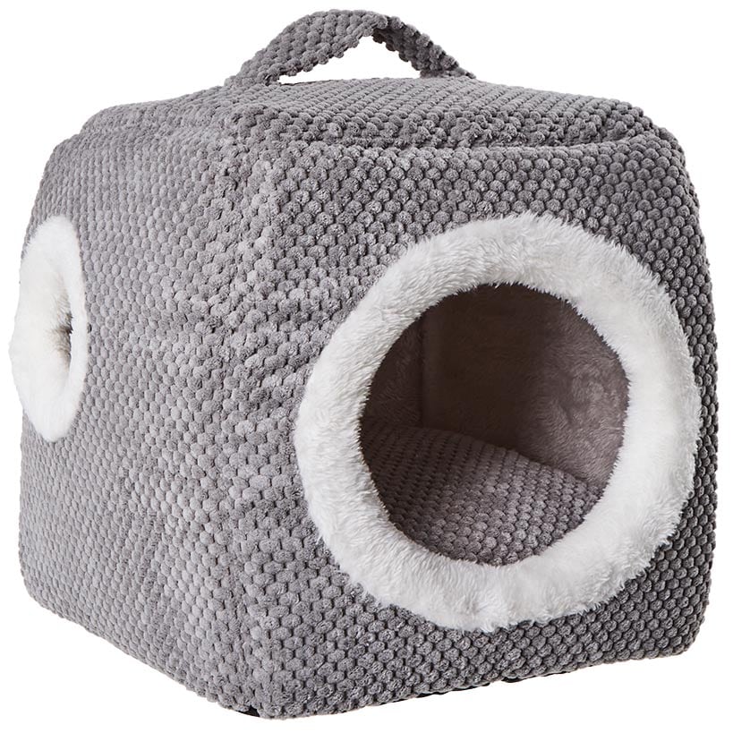 Convertible Pet Holder - Cozy House and Spacious Bed in One