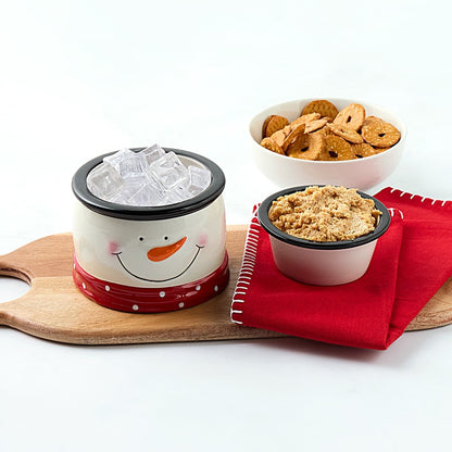 Festive Cool or Warm Dip Server