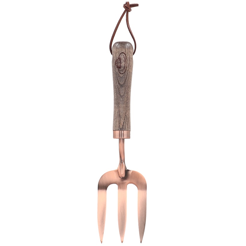 Copper-Plated Garden Fork