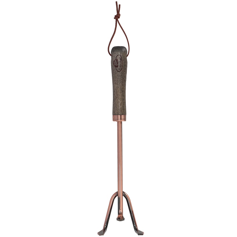 Copper-Plated Garden Cultivator