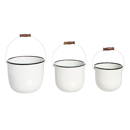 Country Metal Vegetable Bins