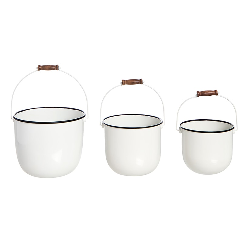 Country Metal Vegetable Bins