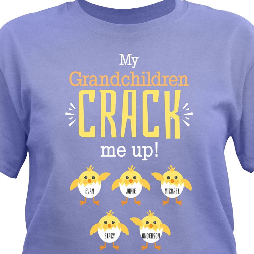 Personalized Easter Crack Me Up T-Shirt