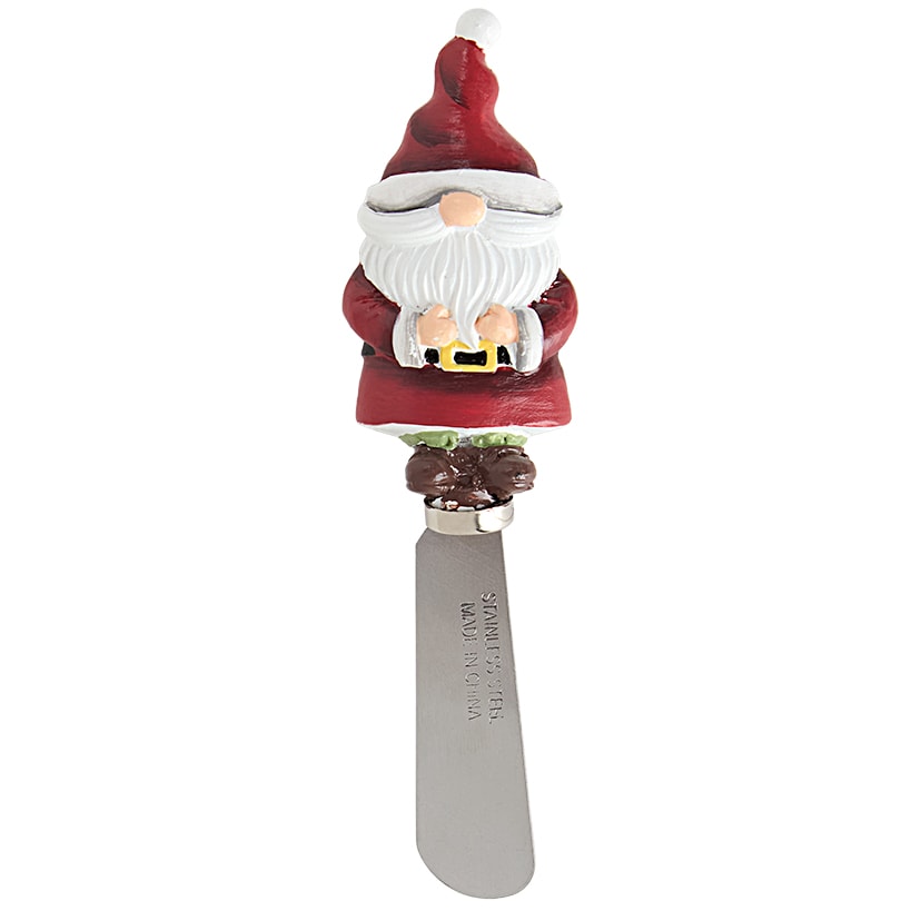 Holiday Glass Cutting Board and Shaped Spreader Set