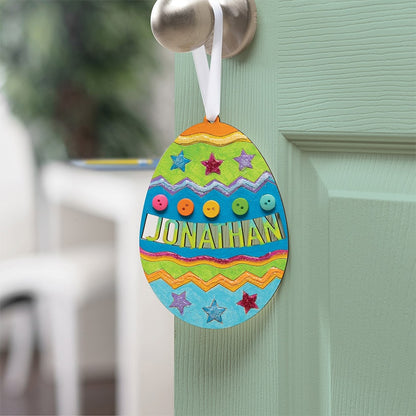 Personalized Easter DIY Wood Egg